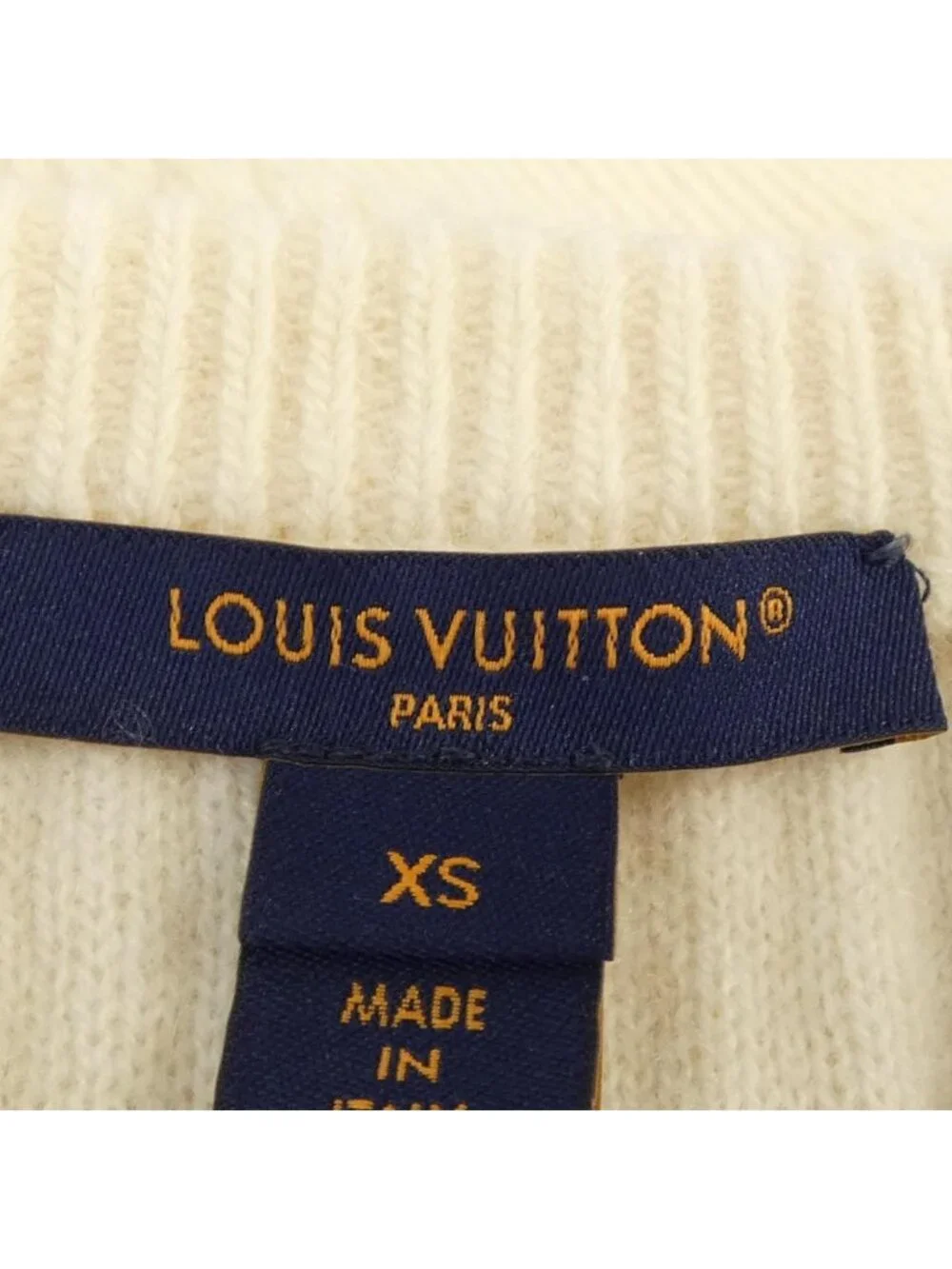 Louis Vuitton Rhinestone Rib Knit Dress